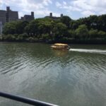 水上タクシーと広電 広島出張